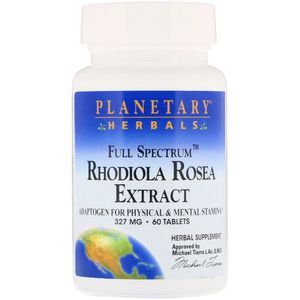 Planetary Herbals مستخلص الجذر الذهبي، مجموعة كاملة، 327 ملجم، 60 قرص