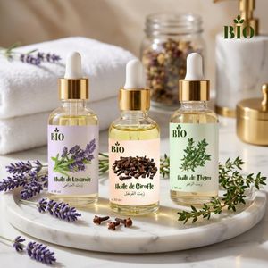 Bio Trio Huiles Aromatiques et Beauté Naturelle 30 ml ,  Nutrition et Éclat
