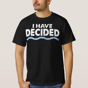 T-shirt Christian Baptism I decided for men woman