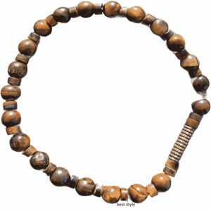bracelet en pierres naturelles ( oeil de tigre ) 