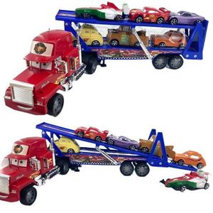 Camion Transporteur Géant avec Voitures de Course – Set de Jeu Ultime pour Petits Pilotes