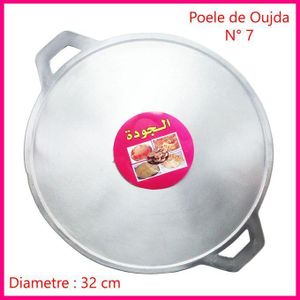 Poêle Oujda N°7 // Poêle marocaine à préparer du Mssemen, Harsha & Batbout