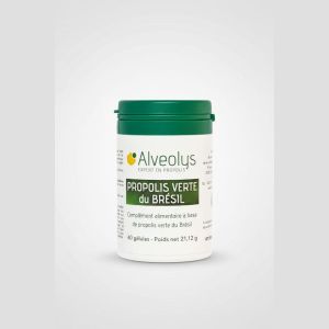 Alveolys Propolis Verte du Brésil - Soutien Immunitaire - 60 Gélules