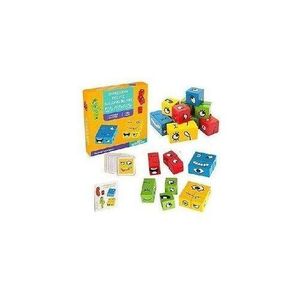 Jeu éducatif-Blocs de construction de puzzle d'expression(Expression Puzzle Building Blocks)