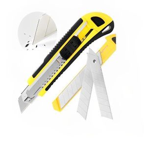 Coupe De Papier Avec Paquet De Lame (jaune)