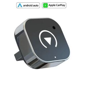Nouvel adaptateur sans fil CarPlay Android Auto, dongle USB, mini boîtier intelligent Plug and Play universel pour VW, Toyota, Nissan, Honda, Ford et autres.