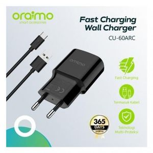 oraimo PowerCube 2 Pro Type Europe Chargeur rapide intelligent pour tous  les ports