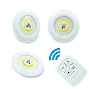 LED light With Remote Control Set of 3