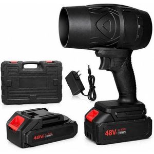 Souffleur d'Air Sans Fil 48V , Nettoyage Ultra-Puissant avec 2 Batteries Rechargeables