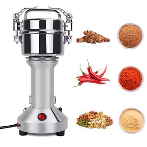 Broyeur de Grains et Épices Électrique Professionnel - Inox