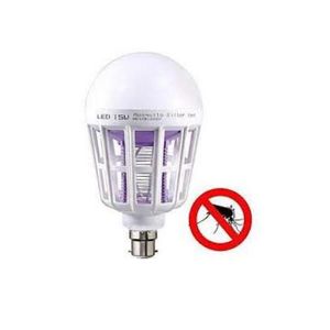 OUTSUNNY Outsunny Lampe UV anti-insectes anti moustique tue mouche  électrique destructeur d'insectes 20 W gris pas cher 