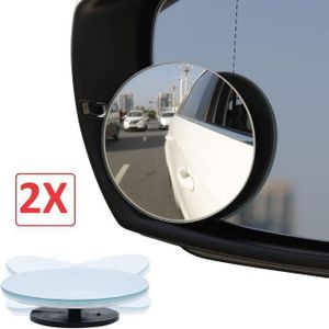 Pack de 2 Rétroviseurs réglables d'angle mort de voiture Autocollant Adhésifs