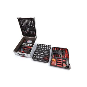 Hbm Mallette à outils mobile, chariot à outils 599 pièces