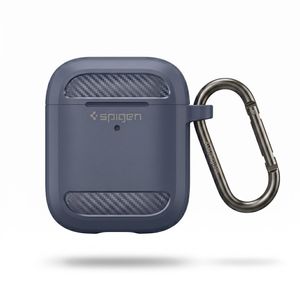 Spigen Coque pour AirPods 2 – Finition effet carbone