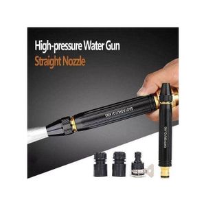 Pistolet de Pulvérisation d’Eau Haute Pression – Buse de Tuyau pour Lavage Voiture, Jardin et Arrosage