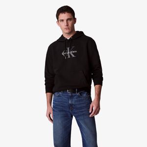 Calvin Klein Ls Eu Monologo 350 Terry Homme Sweatshirts Noir
