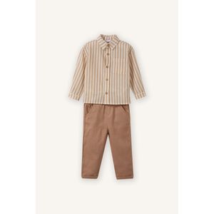 Defacto طقم بياقة قميص من قطعتين