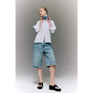 Defacto Short Bermuda en jean taille normale