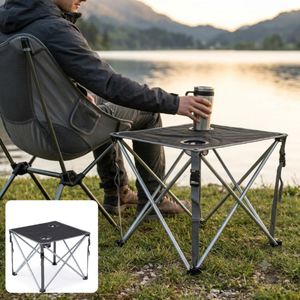 Table de Camping Pliante Portable – Table de Pique-Nique et de Plage Pliable