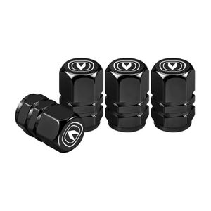 Bouchons pour valve - vannes de pneu  en aluminium 4 pièces - CHANGAN CS55 CS35 CS15