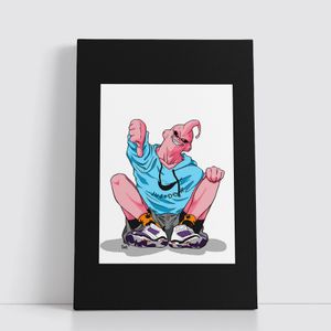 Asian Planet Tableau decoratif sur Toile 25x40 cm pour Anime attack on titan - Naruto - death note - Jujutsu Kaisen  1