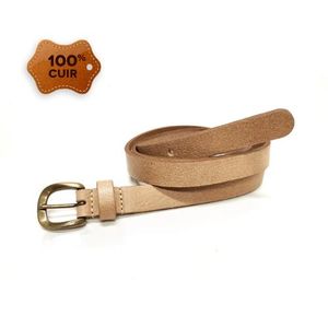 SHAMA Ceinture Femme CANDY –  Fine, naturelle et élégante