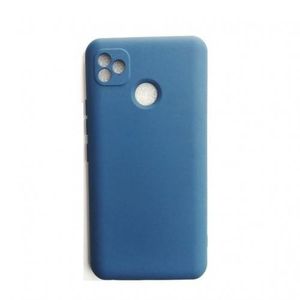 Pochette pour ITEL P36 silicone  BLEU