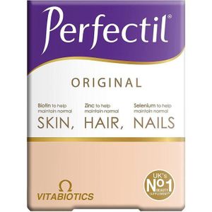 Vitabiotics Perfectil Original – Complément Alimentaire Peau, Cheveux & Ongles – 30 Comprimés