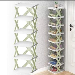 Organisateur à Chaussures Modulable à Plusieurs Niveaux