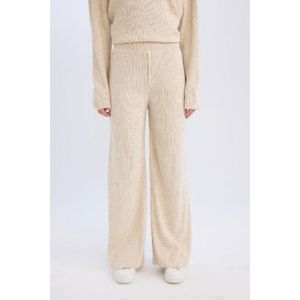Defacto Woman Relax Fit Knitted Set - ECRU - D5232AX