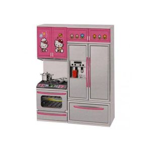 Jeu de cuisine pour filles avec effet lumineux et sonore réel