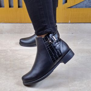 Bottines a talon epais deals