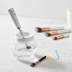 Nettoyeur Électrique pour Pinceaux de Maquillage,Avec trois suppression razoir Gratuit