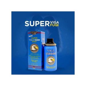 SUPER VlGA 150000 Spray retardateur d'éjaculation masculine Spray d'érection pour prévenir l'éjaculation précoce 45 ml.
