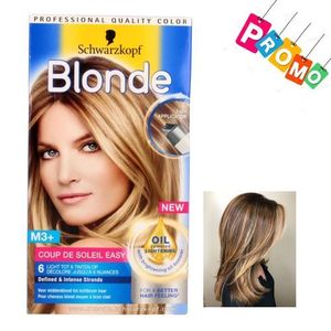 Schwarzkopf Décoloration des blonds intelligents / mèche ou décolorant / une belle nuance blonde