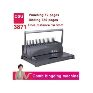 Deli Machine Spiral --- 21 فتحة --- سمك التجليد 350 صفحة