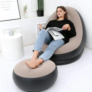 Chaise Longue Gonflable Pliable pour salon ,chambre à coucher, voyage en plein air, camping, pique-nique