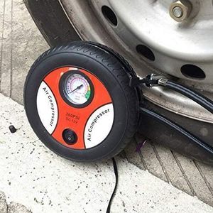 Baseus Mini compresseur d'air gonfleur de pneu de voiture pneu de 12 volts  avec lumières