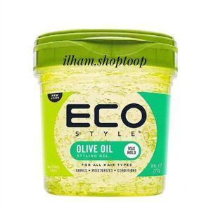 Eco Styler  Gel coiffant avec 100% huile d'olive-Sans alcool, 227g