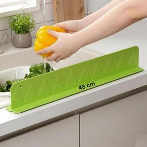 Déflecteur d’Eau Silicone pour Lavabo – Accessoire de Protection contre les Éclaboussures pour Cuisine et Salle de Bain