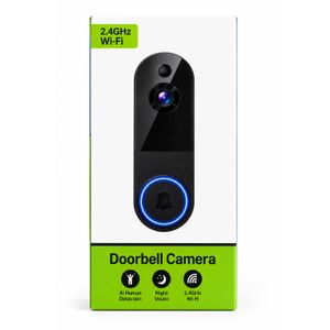 Sonnette Caméra WiFi 2.4GHz Vision Nocturne HD