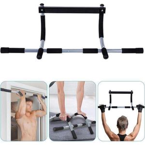 Barre de traction de porte Portable, barre de traction assise, exercice de menton du haut du corps, Fitness à domicile, sans vis, facile à installer