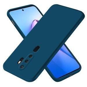 Case Coque Souple Liquid Silicone pour OPPO A5 2020 bleu – Protection élégante et maniabilité