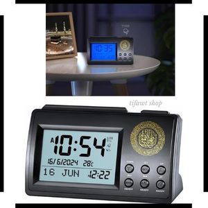 Horloge Électronique avec Alarme et Rappels de Prière Al-Harameen