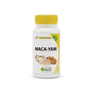 TOTAL Maca Yam - Complement alimentaire 120 Gelules