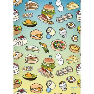 Dream food  Poster Chambre Haute Qualité