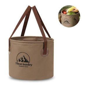 Seau de Camping Pliable Multifonction – Sac de Transport Outdoor