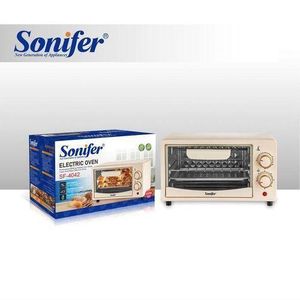 Sonifer Mini Four Électrique Multifonction 7L Compact à Convection avec Température Réglable et Minuterie pour Cuisson Rapide à Domicile