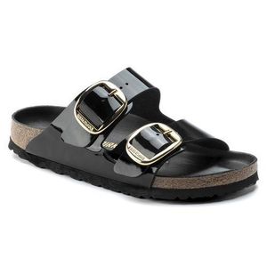 Birkenstock Arizona Big Buckle Birko-Flor Lack Black Patent