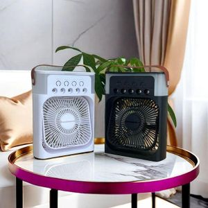 Mini Climatiseur Portable 3 en 1 - Refroidisseur et Humidificateur d’Air - Ventilateur à 3 Vitesses
